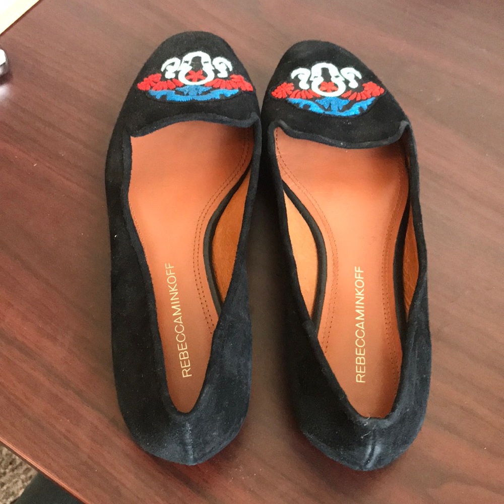 Rebecca Minkoff Suede Aries Flat